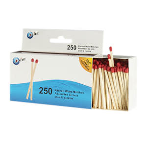 Allumettes en bois Pqt/250