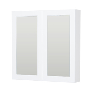 Shaker Medecine Cabinet White with Mirror 30 in. x 30 in.