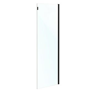 TASSILI SUPRA Alaska Bath Shower Side Panel 32 in. Black Finish