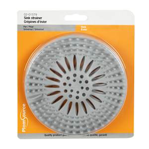 Crépines d'évier en silicone Pqt/2