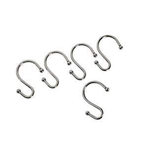 Shower Curtain Hooks Pkg/12 Black Nickel