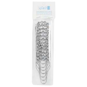 Shower Curtain Hooks Pkg/12 Chrome
