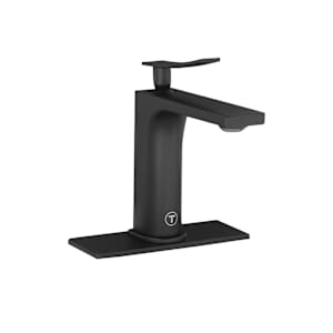 Robinet de lavabo 1 poignée Luigi noir TASSILI SUPRA