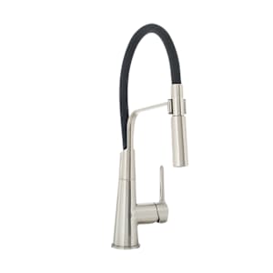 TASSILI SUPRA Eliott 1-Handle Pull-Down Kitchen Faucet Brushed Nickel