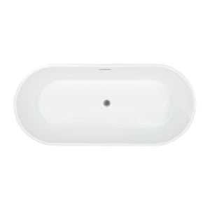 Baignoire autoportante Scotia drain central 66 9/16 po x 30 1/8 po TASSILI
