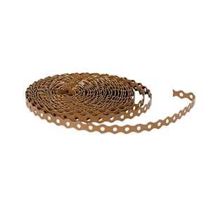 Perforated Nylon Coated Steel Strapping 1/2 in. x 10 ft.