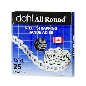 Perforated Steel Strapping 3/4 in. x 25 ft.