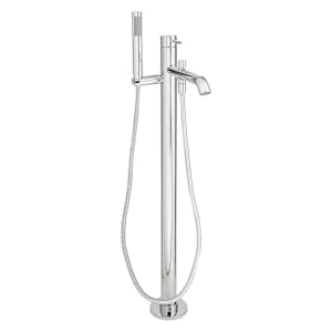 Robinet pour baignoire autoportante avec douchette 1 poignée Lavo chrome TASSILI SUPRA