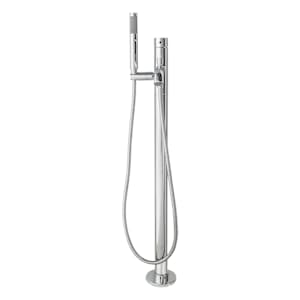 Robinet pour baignoire autoportante avec douchette 1 poignée Lavo chrome TASSILI SUPRA