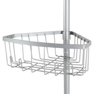 Adjustable Shower Storage Tower Chrome