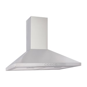 Hotte de cuisine cheminée Pyramide 30 po acier inoxydable 450 pi³/min