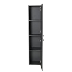 Armoire de rangement Elina fini sergé 13 3/4 po TASSILI SUPRA