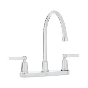 TASSILI Tommaso 2-Handle Kitchen Faucet Chrome