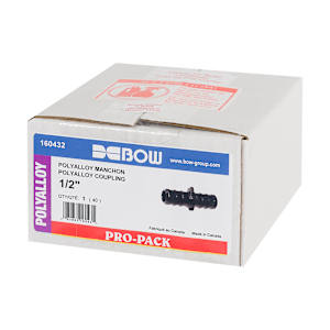 Poly PEX Couplings 1/2 in. Pkg/40