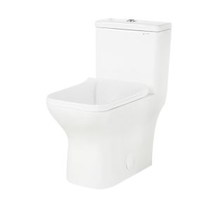TASSILI SUPRA Paloma One-Piece Dual-Flush Toilet White 4 L/6 L