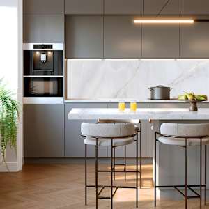 Panneau mural Marbre perle 39 po x 96 po TECHNOFORM