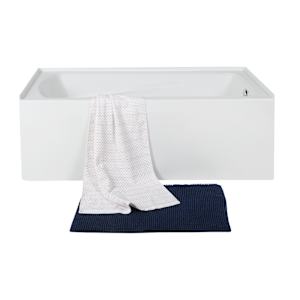 TASSILI Nord Alcove Bathtub Right-Hand Drain 60 in. x 30 in.
