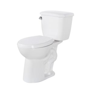 Toilette 2 pièces à simple chasse blanche Klaus 4,8 L TASSILI
