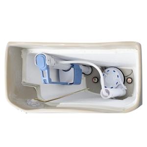 Toilette 2 pièces à simple chasse blanche Klaus 4,8 L TASSILI