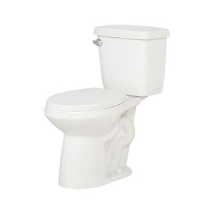 Toilette 2 pièces à simple chasse blanche 4,8 L