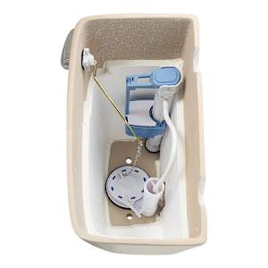 Toilette 2 pièces à simple chasse blanche 4,8 L