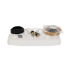 Toilette 2 pièces à simple chasse blanche 4,8 L