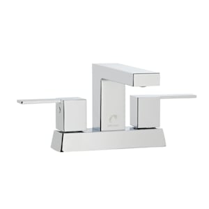 Robinet de lavabo 2 poignées Quadrato chrome