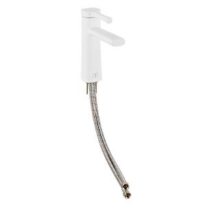 Robinet de lavabo 1 poignée Dario blanc TASSILI
