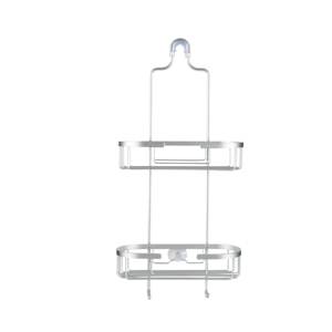 Valet de douche aluminium argent TASSILI SUPRA
