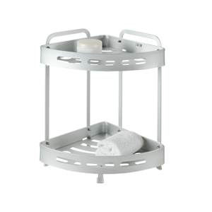 TASSILI SUPRA Aluminum Shower Corner Shelf Silver