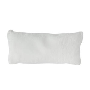 White Bath cushion 15 in. x 7 in.