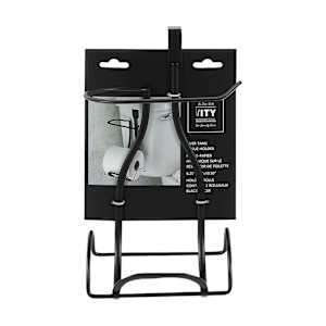 Hang Tank Toilet Paper Holder Black