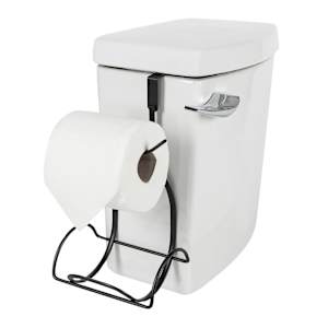 Hang Tank Toilet Paper Holder Black