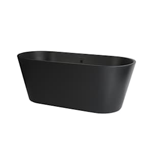 Baignoire autoportante Fundy drain central 60 po x 31 po TASSILI SUPRA