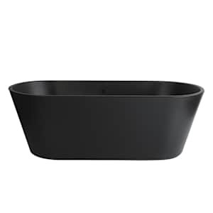 Baignoire autoportante Fundy drain central 66 15/16 po x 30 11/16 po TASSILI SUPRA