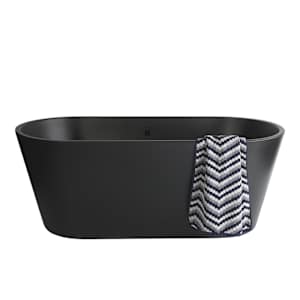 Baignoire autoportante Fundy drain central 66 15/16 po x 30 11/16 po TASSILI SUPRA