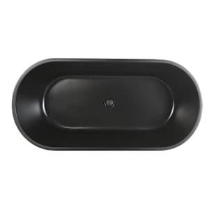 Baignoire autoportante Fundy drain central 66 15/16 po x 30 11/16 po TASSILI SUPRA