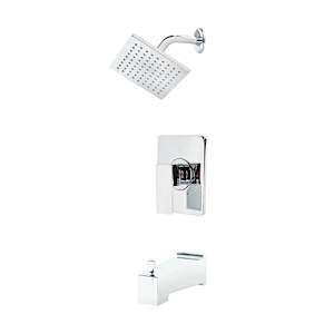 Robinet de baignoire-douche 1 poignée Olga chrome TASSILI SUPRA
