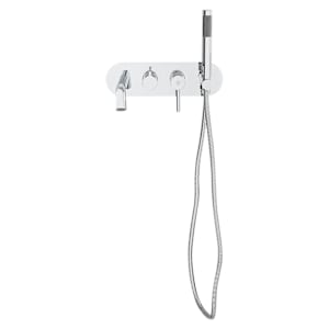TASSILI SUPRA Mirco 1-Handle with Hand Shower Bathtub Faucet Chrome