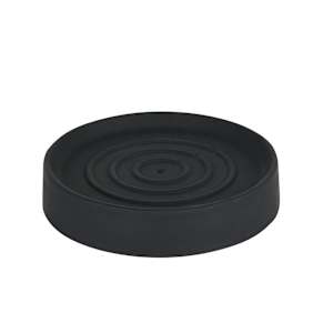 TASSILI Black Plastic Soap Dish