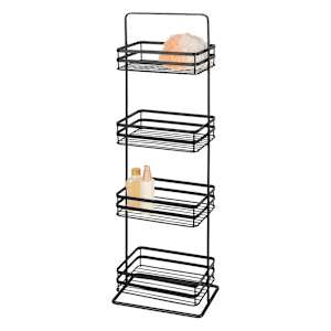 Freestanding Shower Caddy Black