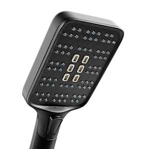 TASSILI 3-Spray Hand Shower Black