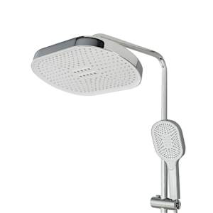 TASSILI Slide Bar Hand Shower with Rain Shower Head Chrome