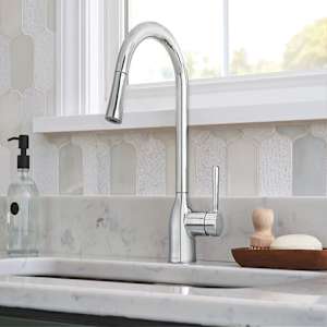 Moen Adler 1-Handle Pull-Out Kitchen Faucet Chrome