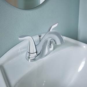 Robinet de lavabo 2 poignées Adler Moen chrome