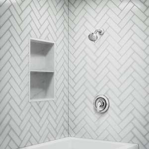 Moen 1-Handle Adler Shower Faucet Chrome