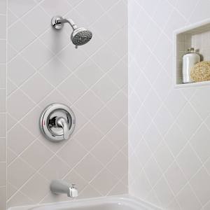 Moen 1-Handle Adler Bathtub-Shower Faucet Chrome