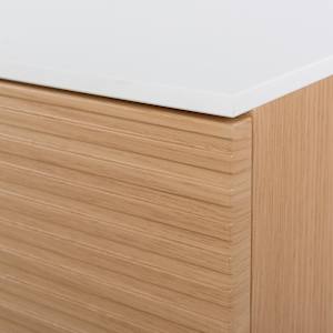 Meuble Federica fini chêne et blanc 47 1/4 po TASSILI SUPRA