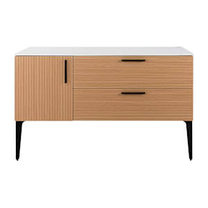 Meuble Federica fini chêne et blanc 47 1/4 po TASSILI SUPRA