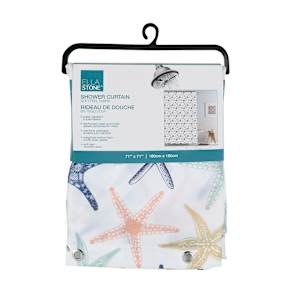 Shower Curtain Starfish
